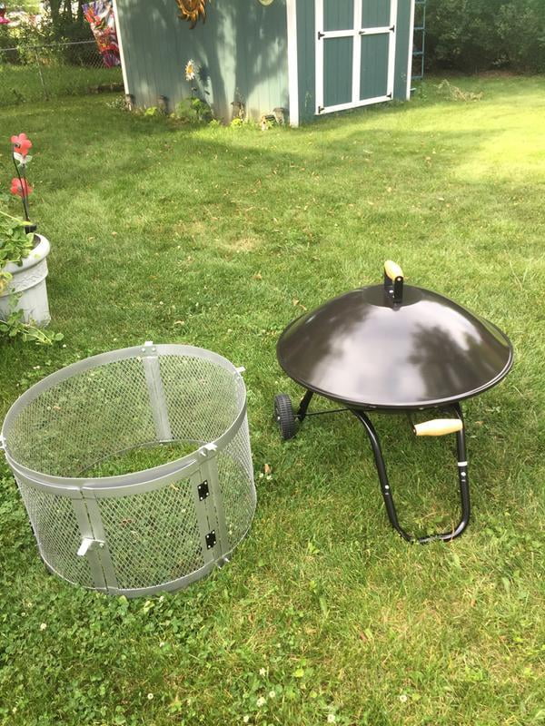 Fire Sense Bessemer Black Patio Fireplace, 42 OFF