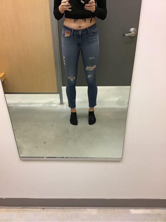 women's levi's 711 skinny jeans