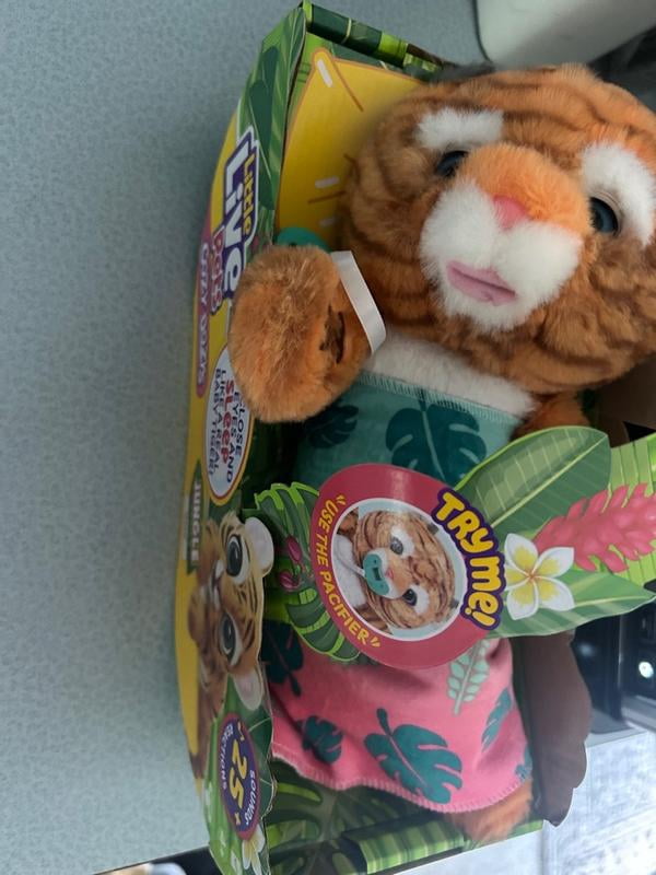 Little Live Pets Cozy Dozys Java The Tiger Interactive Toy (Jungle
