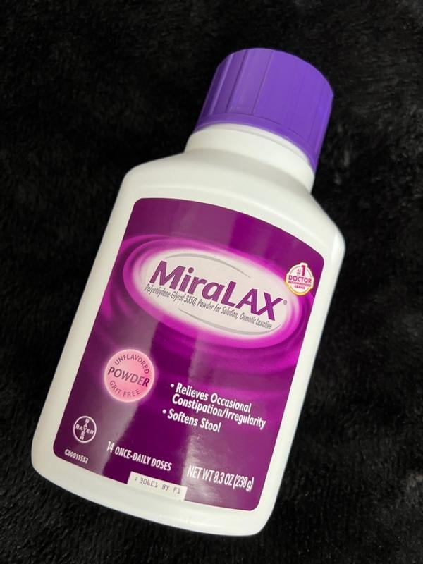 MiraLAX Gentle Constipation Relief Laxative Powder 34 Dose, ct