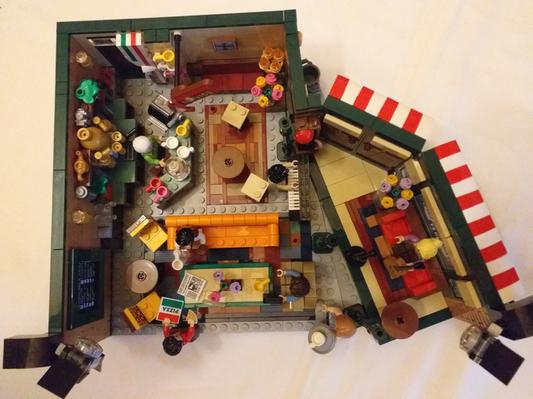 walmart friends lego central perk