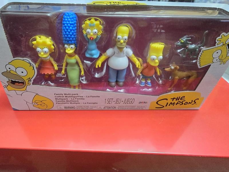 The Simpsons 2.5 inch Tall Scaled Action Figures Multipack with