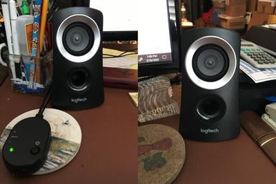 Logitech Speaker System Z313 2.1 Haut-parleur PC filaire 25 W Noir  (5099206022898) - EVO TRADING