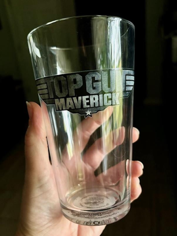 Zak Designs Top Gun 16oz Pint Glass - Walmart.com