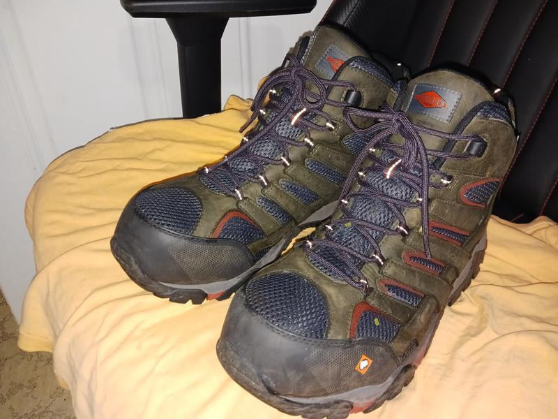 Merrell Work Moab Vertex Mid Waterproof Comp Toe Boot Pewter J11515 Mens Size 14 Men main image 2