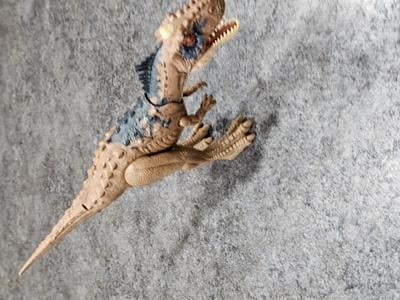 Mattel Jurassic World Dominion - Roar Strikers Rajasaurus Beige - Neuf
