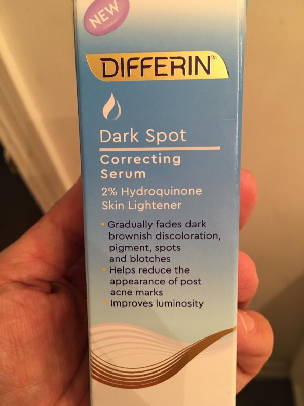 differin dark spot cream