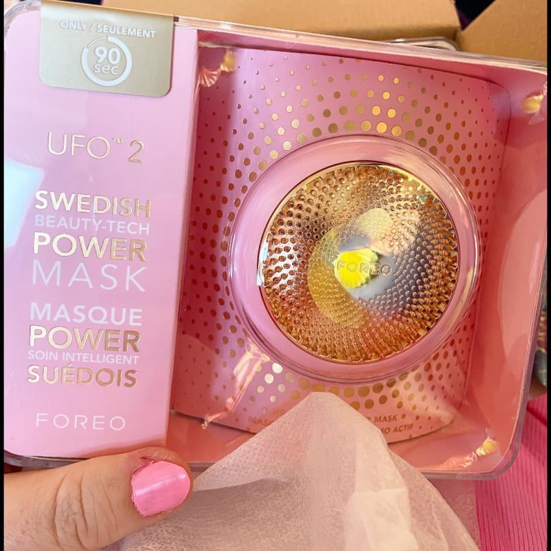 FOREO UFO™ 2 ピンク ゴールド FOREO UFO 2 Facial Mask Device, Pearl Pink