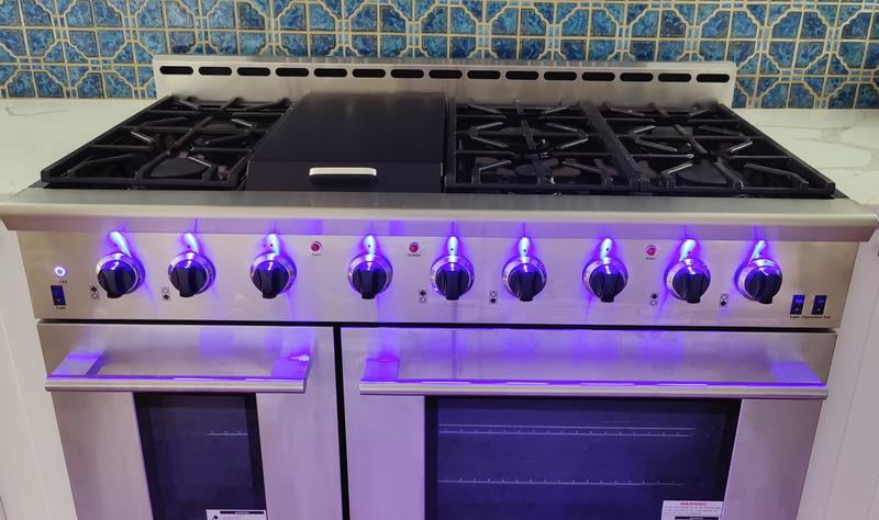 NXR 48 In. Freestanding Gas Range - Samsclub.com