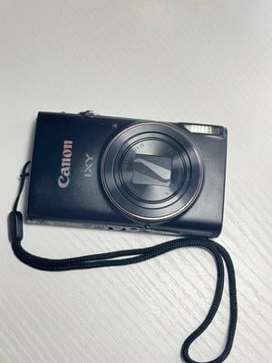 Canon IXY 650 Compact Digital Camera - Black, 12x Optical Zoom, Wi