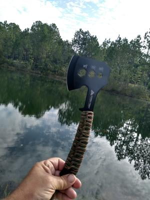 Ozark Trail Paracord Axe Hatchet with Fire Starter, 3 Piece - Walmart.com