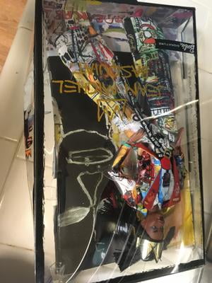 Barbie Collector Jean Michel Basquiat X Barbie Doll with Braids and Crown Wearing Suit and Accessories Walmart
