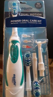 equate dual motion power toothbrush