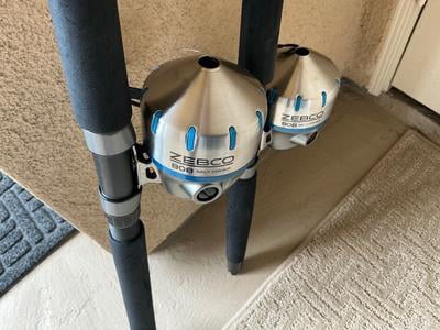 Zebco 808 Saltfisher Spincast Fishing Reel, Size 80, Saltwater