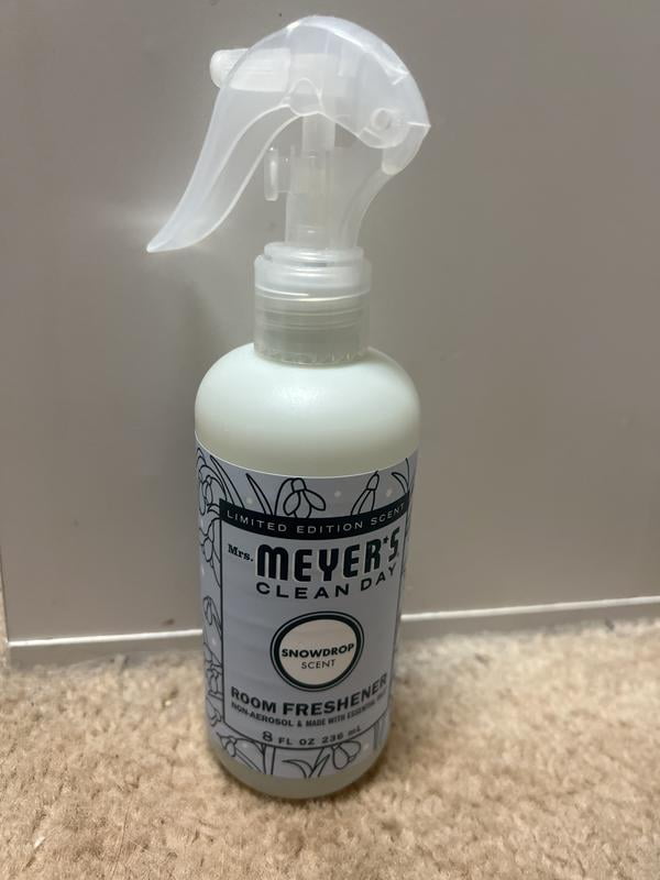 Mrs. Meyers Clean Day 8 oz Snow Drop Scent Air Freshener Spray