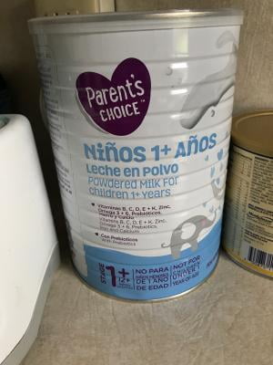 parent's choice powdered milk for toddlers
