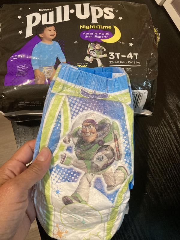 Pull-Ups Nighttime Potty Training Pants for Boys 3T-4T (32 40