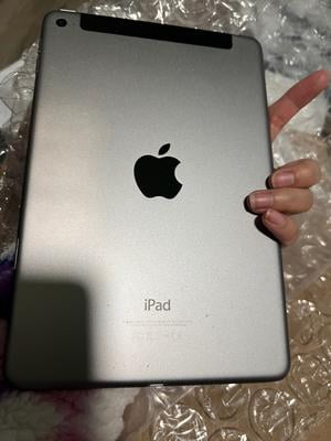 Apple iPad Mini 4, 128GB, Space Gray, Wi-Fi + Cellular, Unlocked