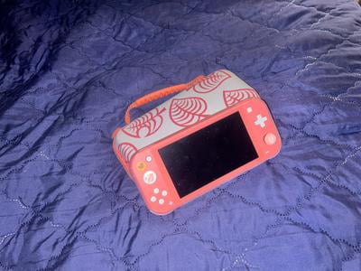 Nintendo Switch Lite Console, Coral - Isabelle's Aloha Edition