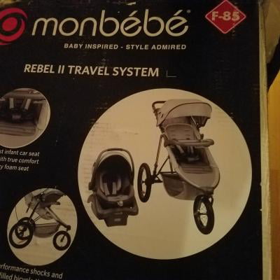 monbebe rebel jogging stroller