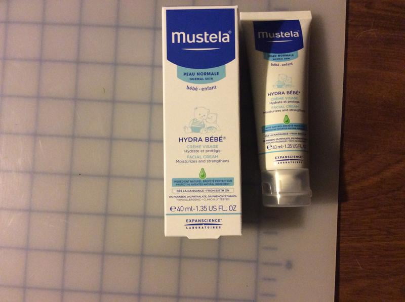 mustela bebe facial cream