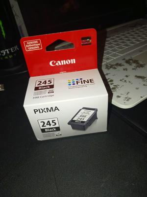 Canon PG-245 Original Pigment Black Ink Cartridge - Smudge