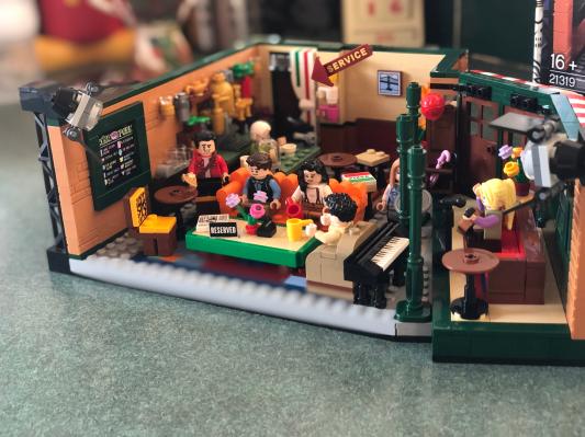walmart friends lego central perk