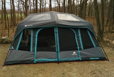 Ozark Trail 10 X 9 6 Person Dark Rest Instant Cabin Tent 16.81lbs Walmart