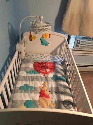 walmart winnie the pooh crib set