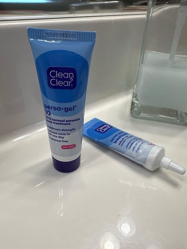 Clean & Clear Persa-Gel 10 Acne Gel, 10% Benzoyl Peroxide, 1 fl