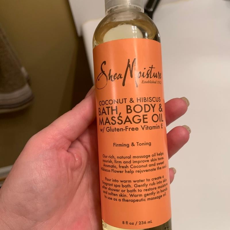 shea moisture massage oil