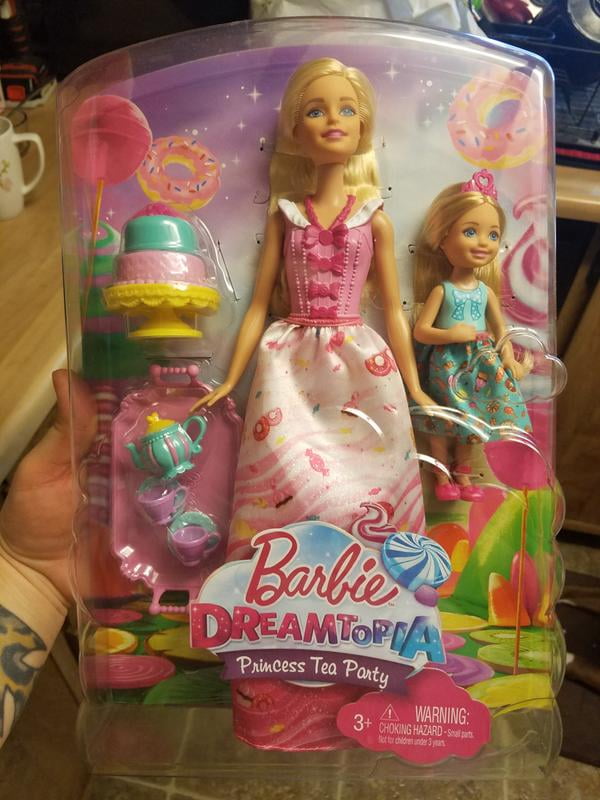Barbie Dreamtopia Sweetville Princess Tea Party Walmart