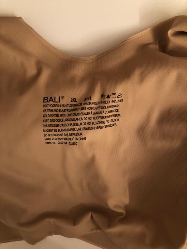 bali comfort revolution fuse bralette