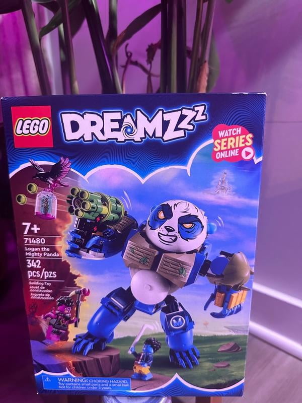 Free Shipping! LEGO DREAMZzz Logan the Mighty Panda Rebuildable