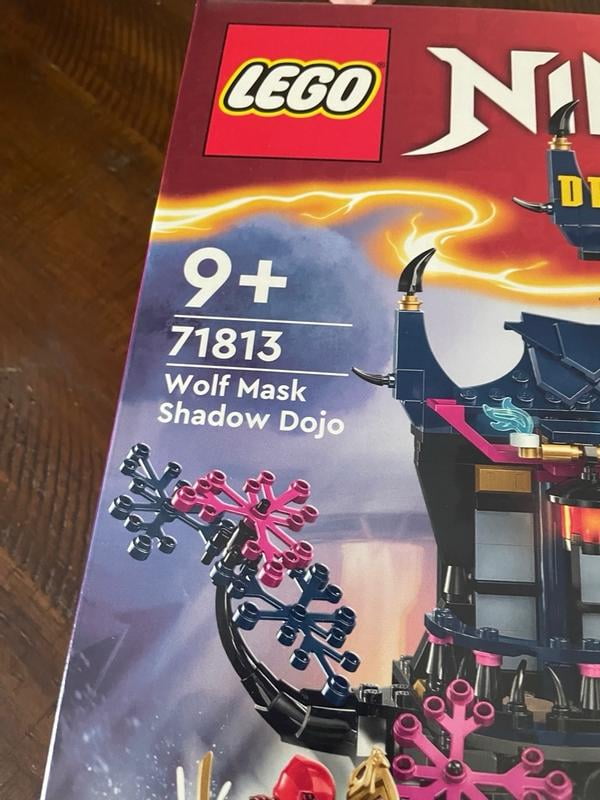 nyu********* LEGO NINJAGO Wolf Mask Shadow Dojo Building Toy with 8 Ninja