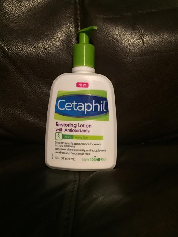 cetaphil restoring lotion with antioxidants for aging skin