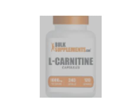 BulkSupplements.com L-Carnitine Capsules 1000mg per Serving 240 Gel Caps