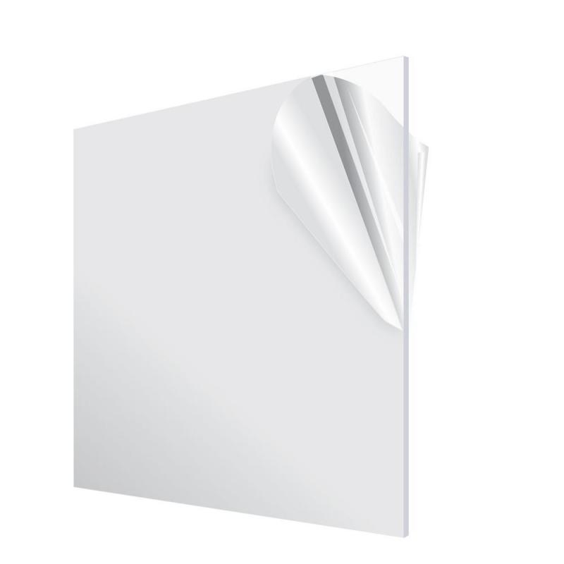 AdirOffice  Plexiglass 1/8" Thick Clear Acrylic Sheet Choose Sheet Size & Count 