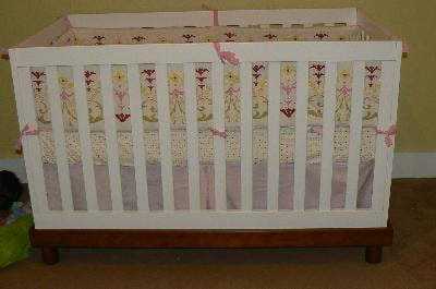Baby Mod Olivia 3 in 1 Convertible Crib w Toddler Bed Conversion Kit Walmart