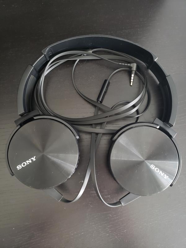 Sony MDRXB450AP/B Extra Bass Headphones with Mic and Remote