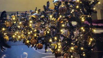 Kerstbal kunststof groen wit per stuk kopen? Kerstboomversiering | Karwei