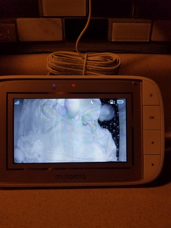 Motorola Halo Over The Crib Wi Fi Baby Monitor Soother Walmart Com