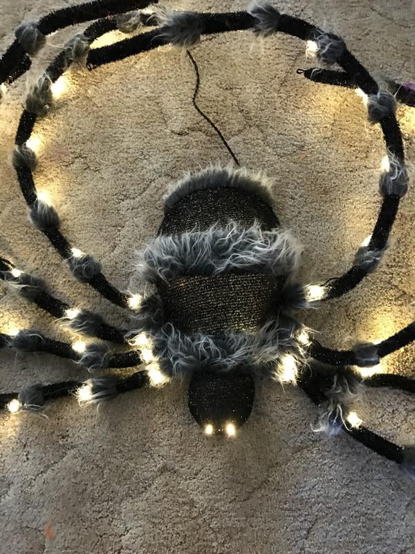 極上　イザイア　スラックス　定価113500円 Lana Spider Member's Mark Oversized Pre-Lit Furry Spider - Samsclub.com
