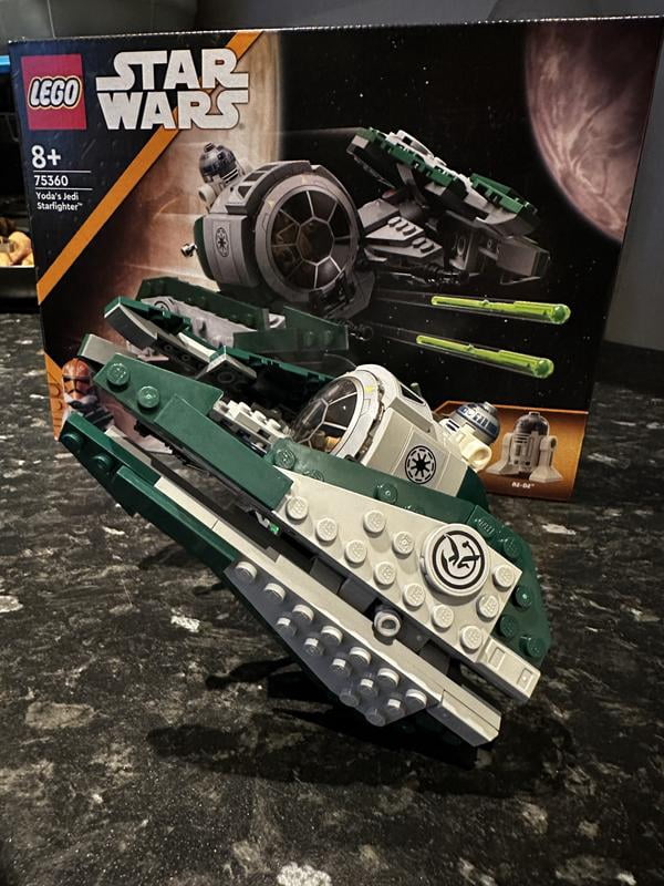 LEGO Star Wars: Yoda's Jedi Starfighter 75360 Collectible Set for