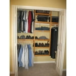 John Louis Home Standard Closet System in Maple or Mahogany - www.bagssaleusa.com