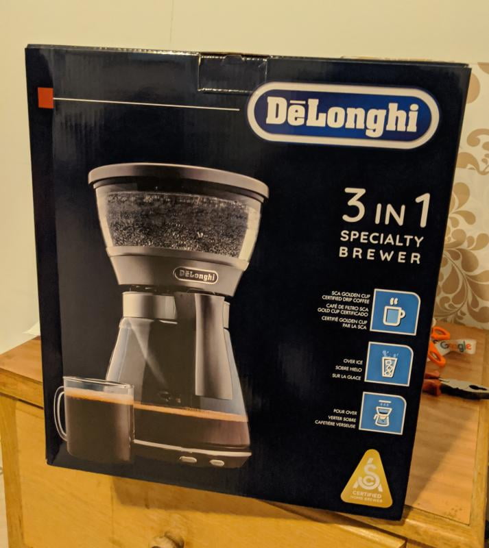 DeLonghi 3 in 1 Specialty Brewer, Coffee Maker