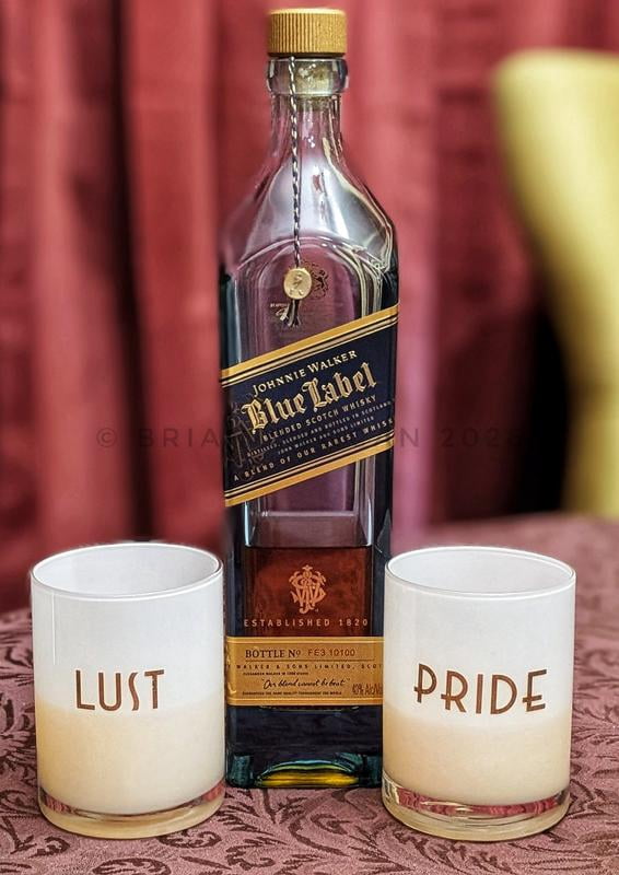 Johnnie Walker Blue Label Blended Scotch Whisky, 750 mL Bottle