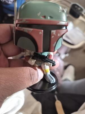 Funko, Star Wars, Boba Fett Die-Cast Bobblehead, 4 inches