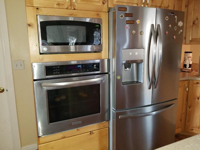 Ge 2 0 Cu Ft Countertop Microwave Oven Stainless Walmart Com