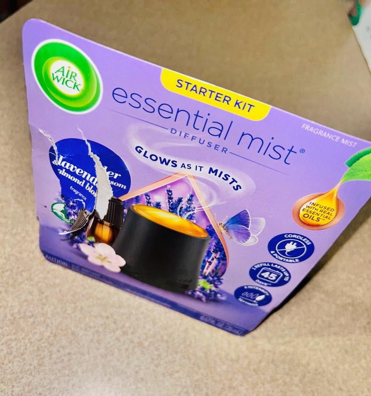 Customer reviews for Air Wick Essential Mist Scented Oil Cordless Diffuser Starter Kit, Lavender & Almond Blossom